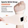 1 Pc Wrist Brace Adjustable Wrist Support Elastic Wrist Wraps Guard for Sports Protecting Tendonitis Carpal Tunnel Arthritis Pain Relief