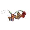 Traditional Mobile Phone Chain Handmade Zodiac Key Ring Horse Keychain  Bag Decoration