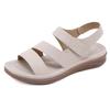Fashion Women Casual Sandals  Summer New Fashion Fish Mouth Female Wedge Heel Slip-on Light Comfortable Beach Shoes Zapatos De Mujer