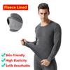 Warm Men's Long Johns Set Thermal Underwear for Men Men's Thermal Underwear Set Top & Bottom Set