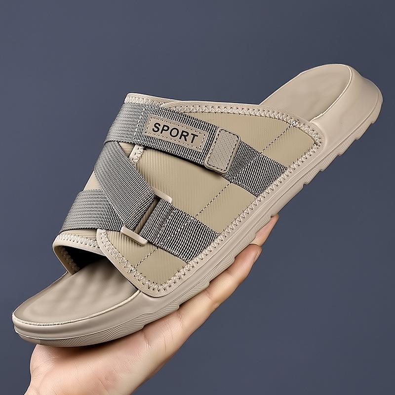 Fashion 2025 New Versatile Casual Sports Sandals for Men Soft-soled Designer Slippers for Men Summer Fashion Casual Beach Shoes Male