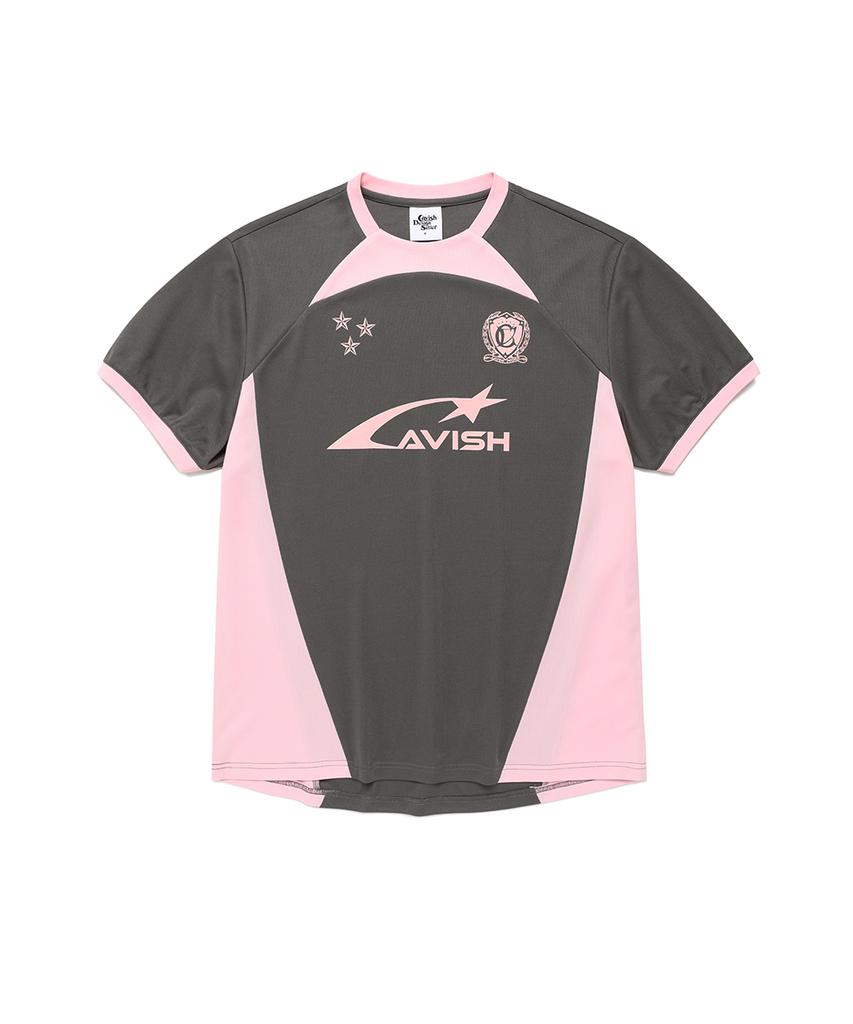 CAVISH Authentic Ss Jersey Charcoal(Cv2Fmft513A)