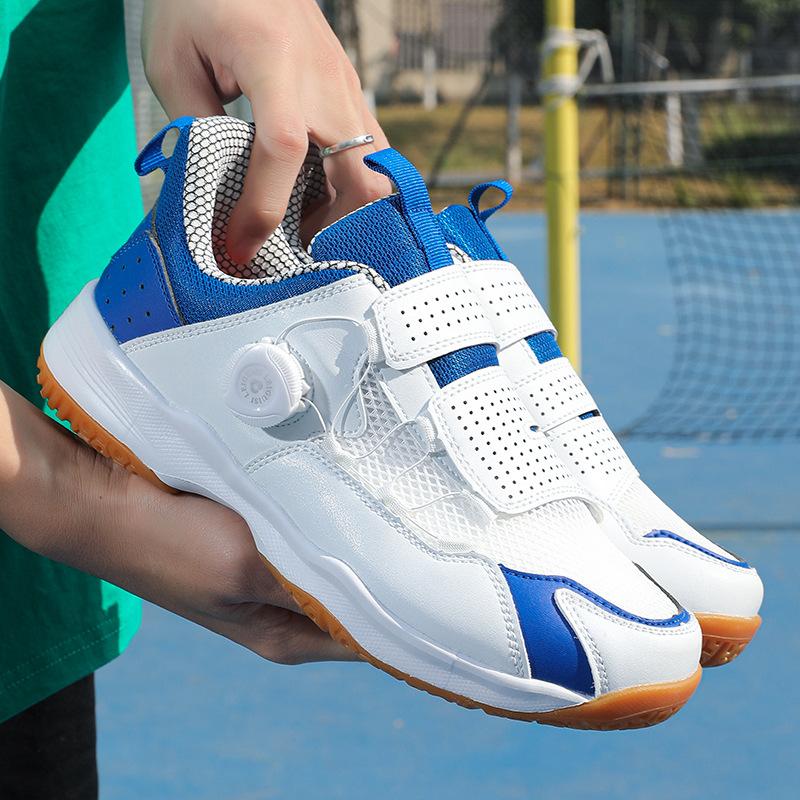 Бадминтонные кроссовки сырая вращающаяся пряжка летние дышащие кроссовки для настольного тенниса подростковые студенческие спортивные кроссовки