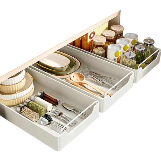 Стеллаж для хранения вещей Выдвижной ящик шкафа Прочная несущая конструкция Расширяемая конструкция Простая установка Многофункциональный органайзер