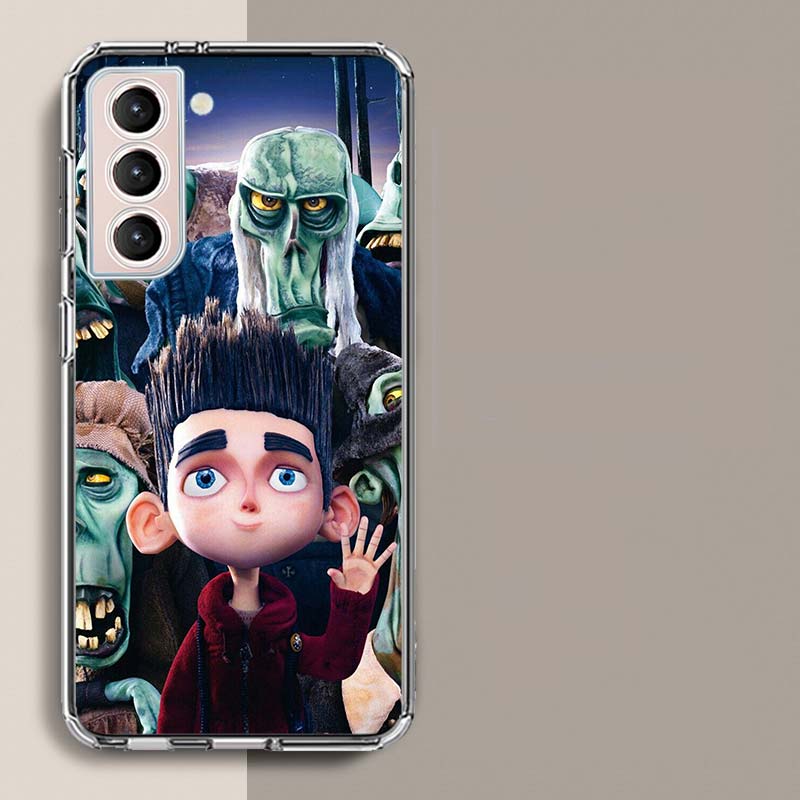 Мультяшный фильм P-ParaNorman Чехол для телефона для Samsung Galaxy S25 Edge S24 S23 FE S21 S20 S10 Plus S22 S26 Ultra Чехол Прозрачные чехлы TP