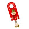 Christmas Door Knob Hanger Decorative Door Handle Hanging Decors Festival Pendant for Drawers and Cabinets