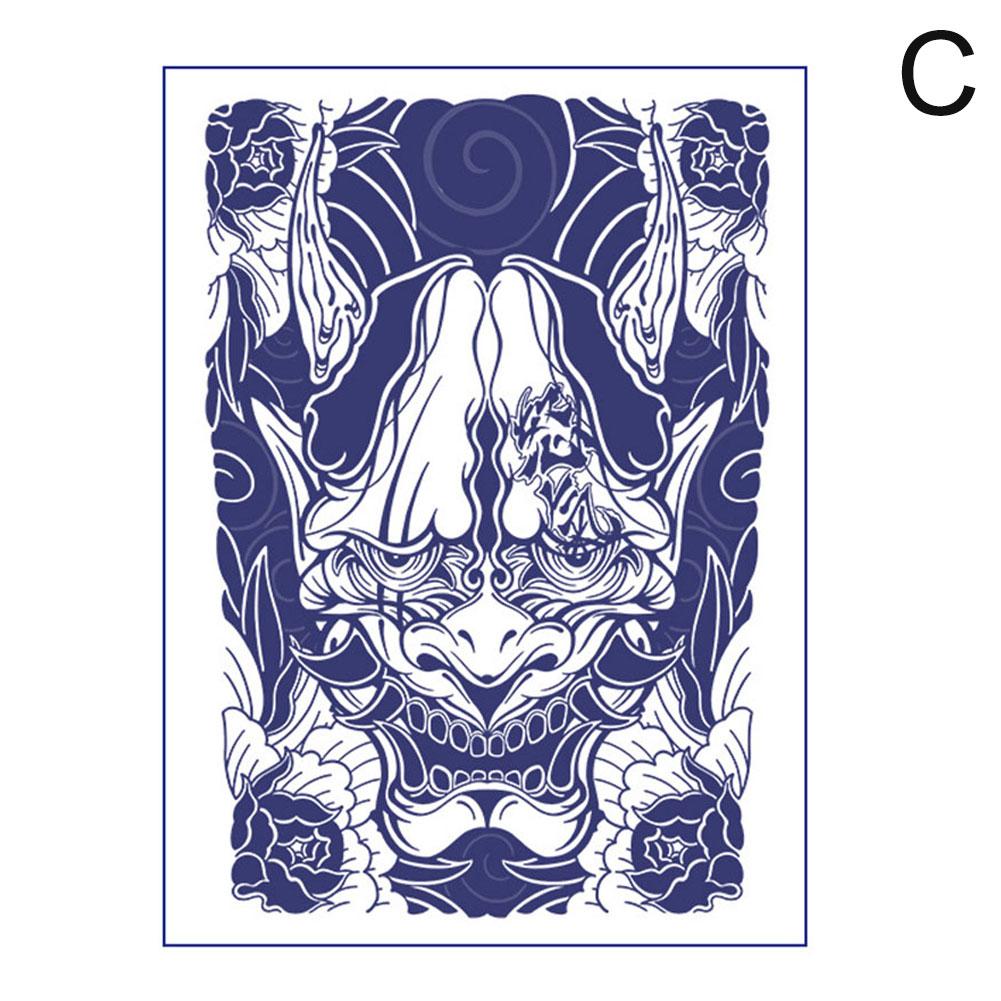 Сок травяной татуировки пластырь наполовину постоянный стирка не может удалить его водонепроницаемый и не отражающий рука сакуры кои рыба самец