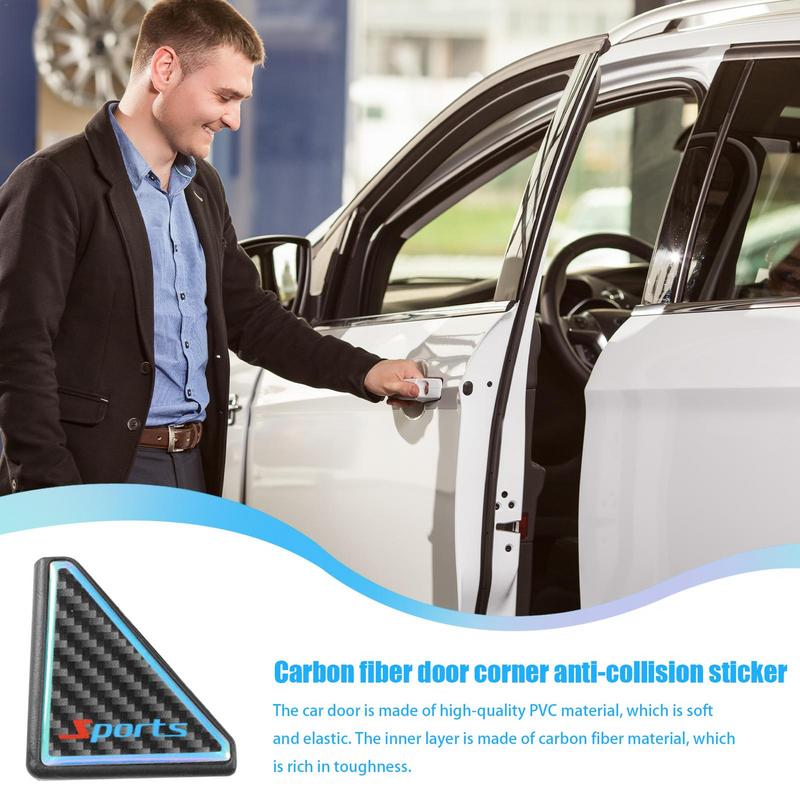 Car Door Corner Guards Auto Front Door Corner Sticker 2Pcs Anti-Scratch Car Front Door Corner Guards Car Door Edge Protection