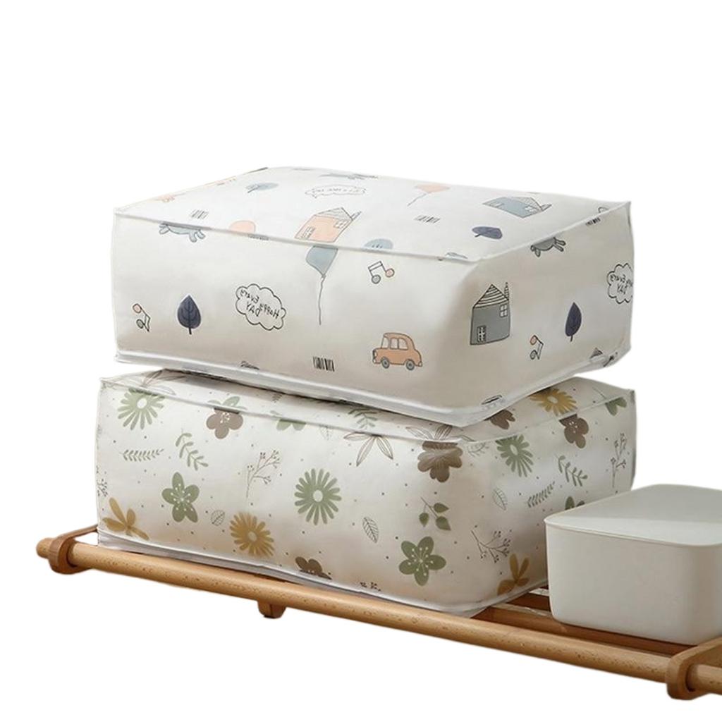 1PC Quilt Bag Household Printing Storage Bag Waterproof and Dustproof Clothing Storage Bag