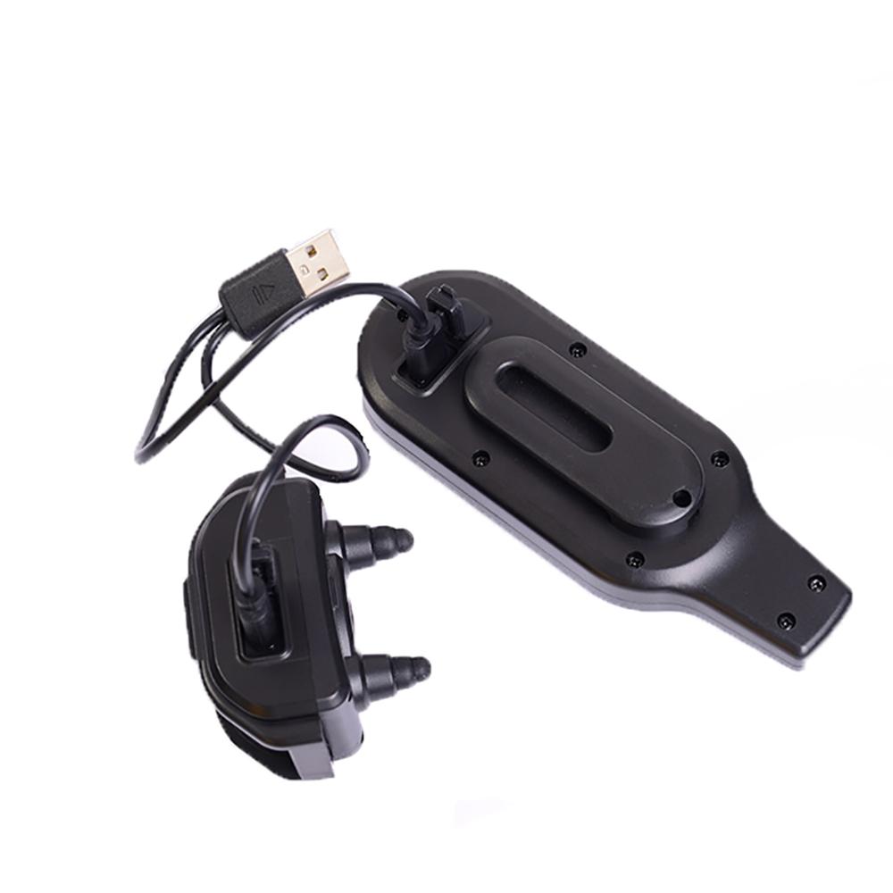 Дистанционный ошейник для дрессировки собак, перезаряжаемый водонепроницаемый инструмент для дрессировки собак с пультом