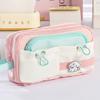 Multi-layer Cute Pencil Pouch Large Capacity Gel Pen Organizer Student Pencil Case  School Supplies