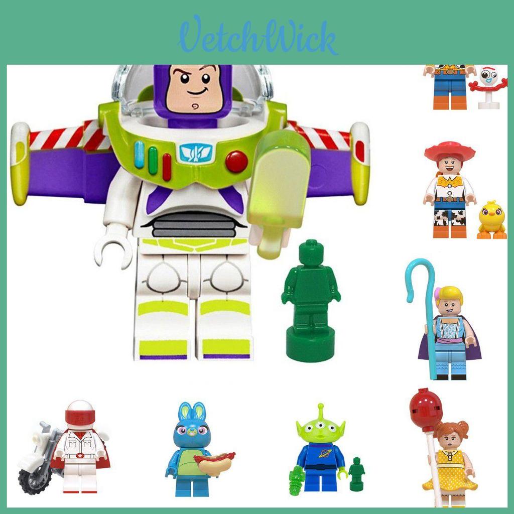 Disney Toy Story Buzz Lightyear Woody Mini Building Blocks Set Educational Kids Toys