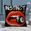 Black And White No Ball Art Pillow Cushion Cover Pillowcase Living Room Sofa Home Decor Customized