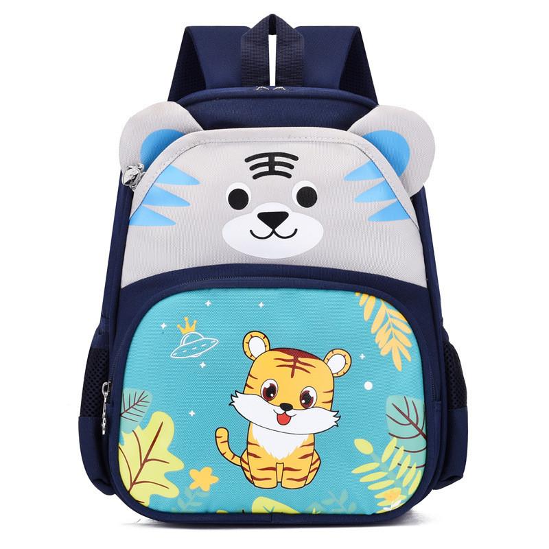 Colorful And Stylish Nylon Bookbag For Boys And Girls With Ergonomic Back Support Design