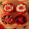4Pcs Handle Chinese Wedding Candy Bag Big Red Wedding Candy Gift Boxs  Marriage Supplies