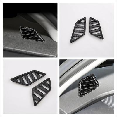 Для Mitsubishi Outlander 2024 ABS Декоративные накладки на передние воздуховоды Рамка воздуховода Наклейка для украшения Аксессуары для стайлинга автомобиля