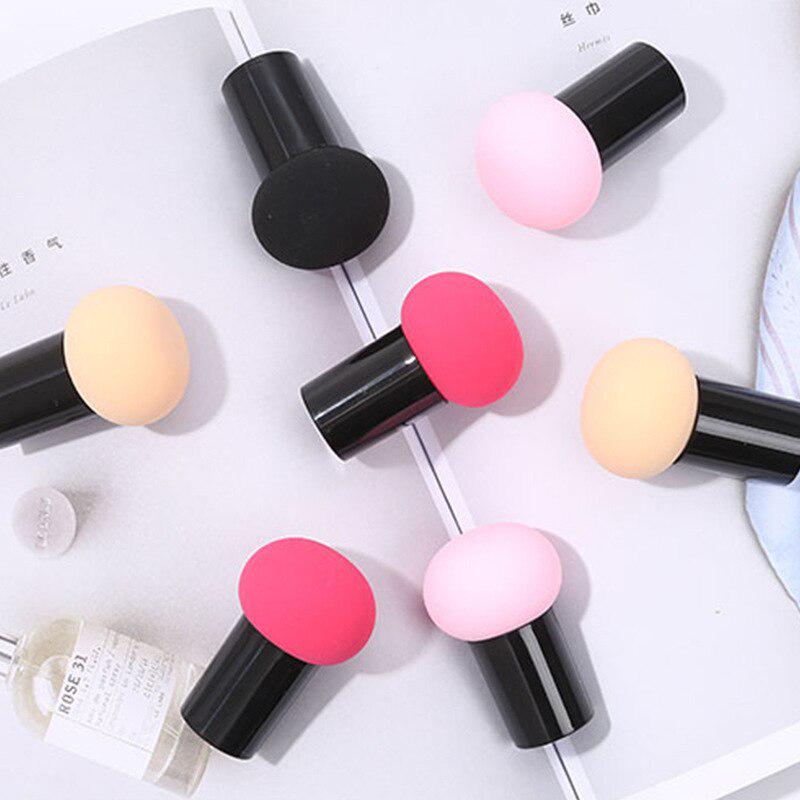Cute Makeup Sponge Face Mushroom Head Powder Foundation Puff Comfortable Hygiene Cosmetic Puff