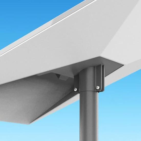 Комплект для крепления спутниковой антенны Yousheng на крышу, устойчивый к коррозии, устойчивый к погодным условиям, регулируемый дизайн, крепление на столб для Starlink V3