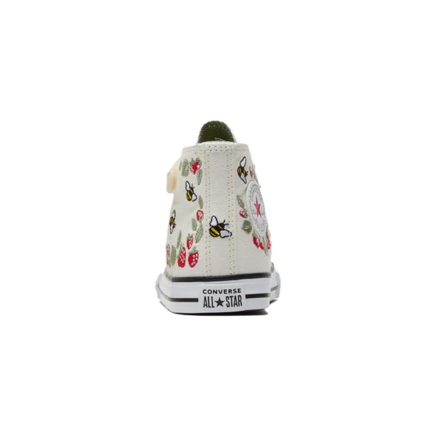 Converse Кроссовки High Top All Star 1V для малышей Детская обувь Светло-красный Зеленый A06848C
