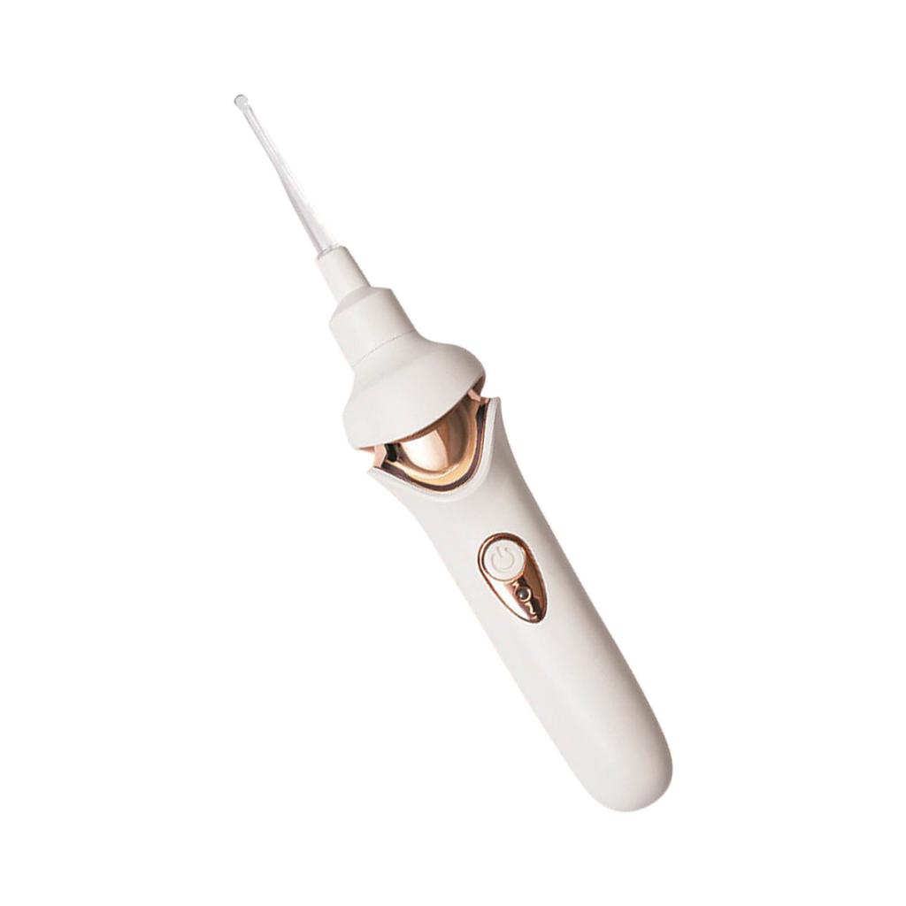 Luminous Electric Suction Ear Spoon Rechargeable Ear Pick Ear Cleaner Wax Removal Tool with LED Light for Children Adults