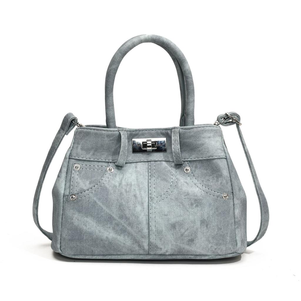 Модная портативная большая женская сумка для поездок на работу 2024 года, новая трендовая ретро-универсальная сумка-мессенджер премиум-класса через плечо