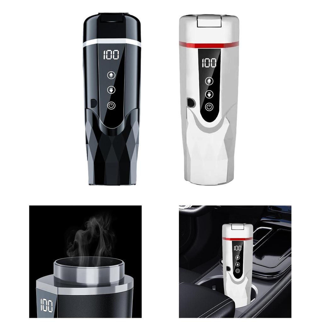 12 V 24 V Electric Heat Water Cup Heater Cup Stainless Steel Warmer Temperature