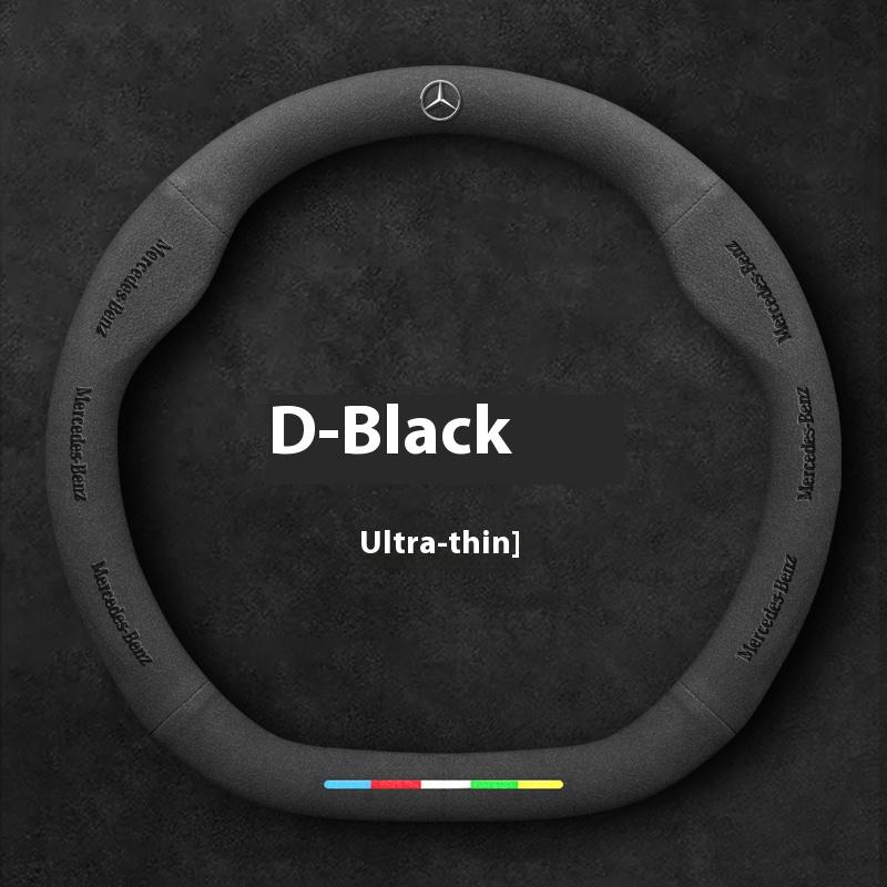 Car Suede Steering Wheel Cover Mercedes Benz A B C E V S Class Sprinter Vito Viano ML GL SL GLA GLB GLC GLE GLK GLS SLK CLA CLS