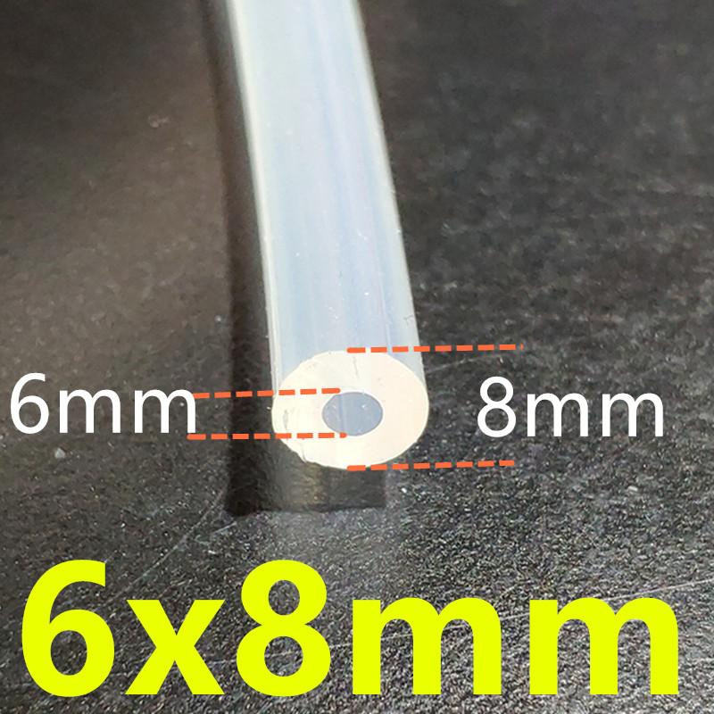 1 Meter 27 Sizes 0.5mm To 12mm Food Grade Transparent Silicone Tube Rubber Hose Water Gas Pipe Dropshipping Sell At A Loss