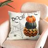 Чехол для подушки на Хэллоуин 45x45, наволочка с тыквой, ведьмой, автомобилем, диванные подушки с принтом, декоративная наволочка, домашний декор, наволочка