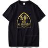 Leffe Yourself And Walk If You Still Can Футболка Французский Текст Любители Пива Алкоголя Выпивки Футболка 100% Хлопок Мягкие Футболки Топы -...