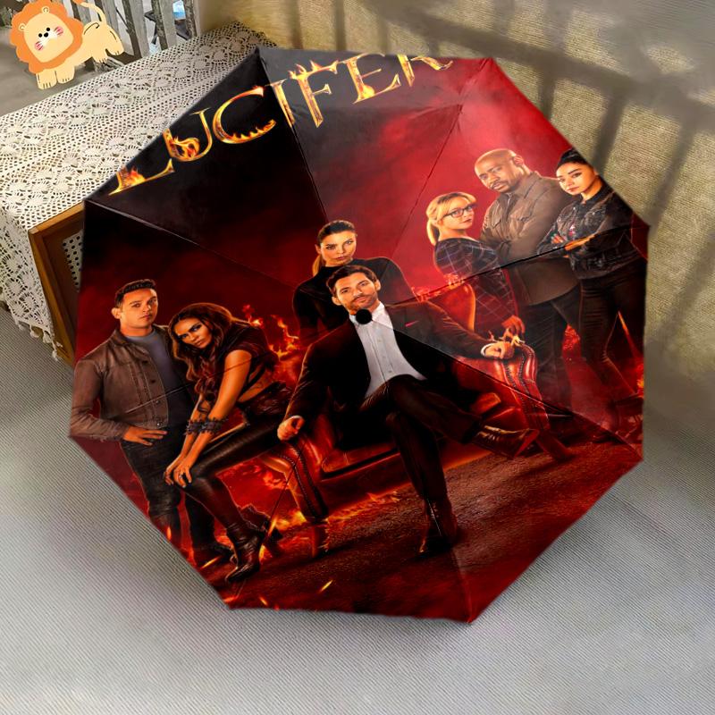 Never Good Enough Folding umbrella 8 paraphenoid bones Suitable for all seasons Sun umbrella Sun umbrella printing