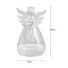 Прозрачные стеклянные вазы для сада Мини-ангел, кашпо для цветов, террариум, контейнер для свадебных садовых украшений, ваза
