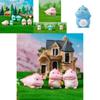 Delightful Resin Dinosaur Desk Decoration Fun Cartoon Animal Figurine