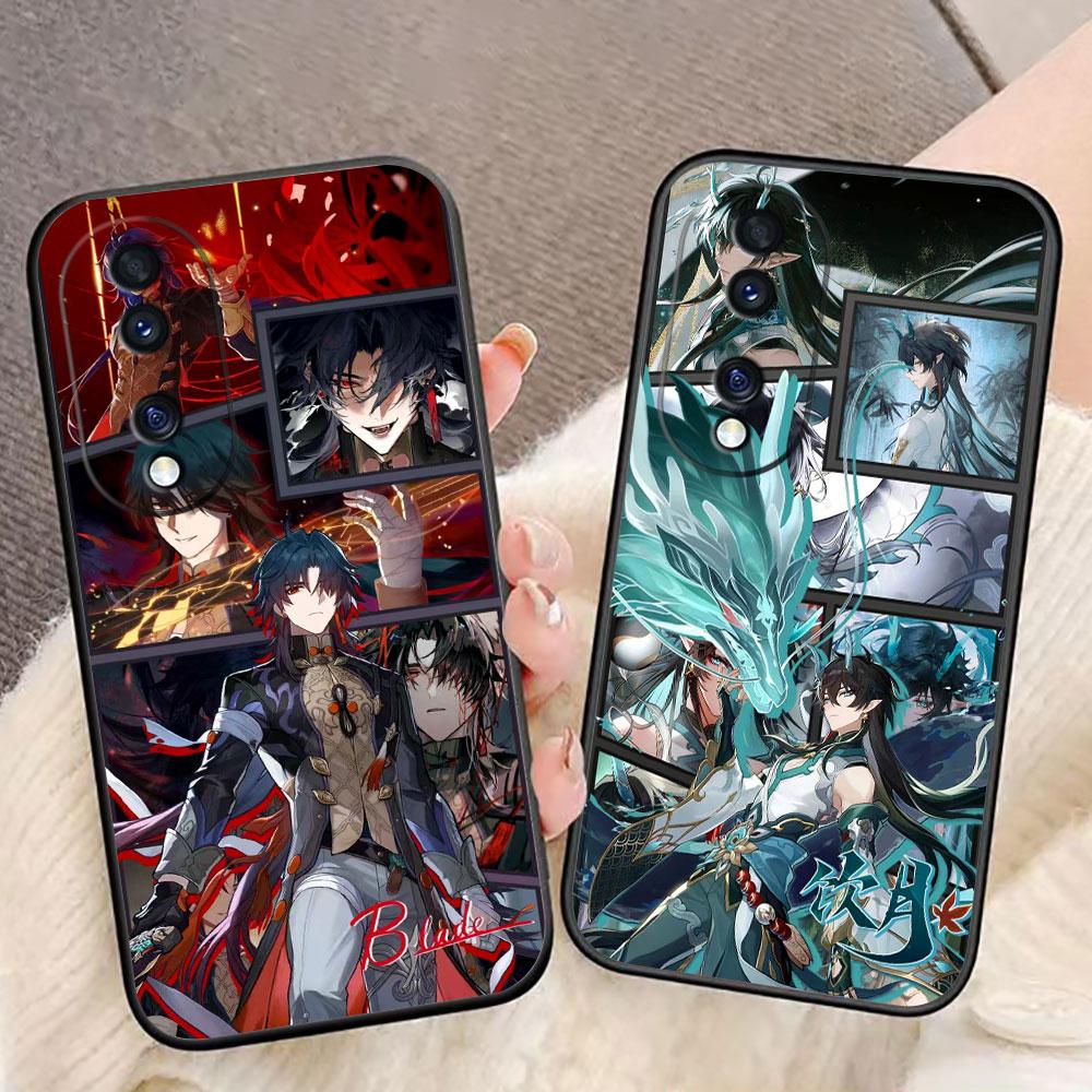 Чехол для телефона Honkai Star Rail Blade Jing Yuan Для VIVO Y04 Y15S Y16 Y17S Y19S Y21 Y22S Y28 Y29 Y35 Y36 Y39 Y50 Y51 Y72 Y100