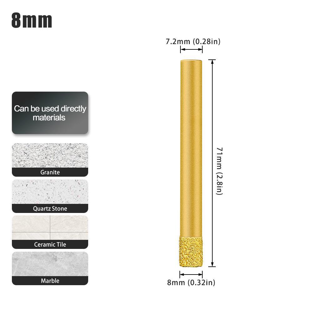 Многофункциональное сухое сверло для плитки: мрамор, керамогранит, гранит и стекло — идеально подходит для легкого сверления отверстий