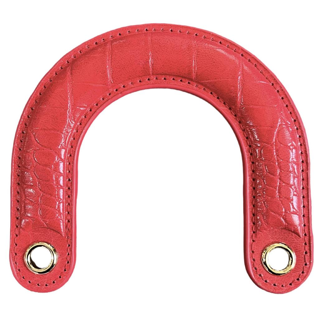 Curved PU Bag Strap Handle - Replaceable Handheld Bag Accessory