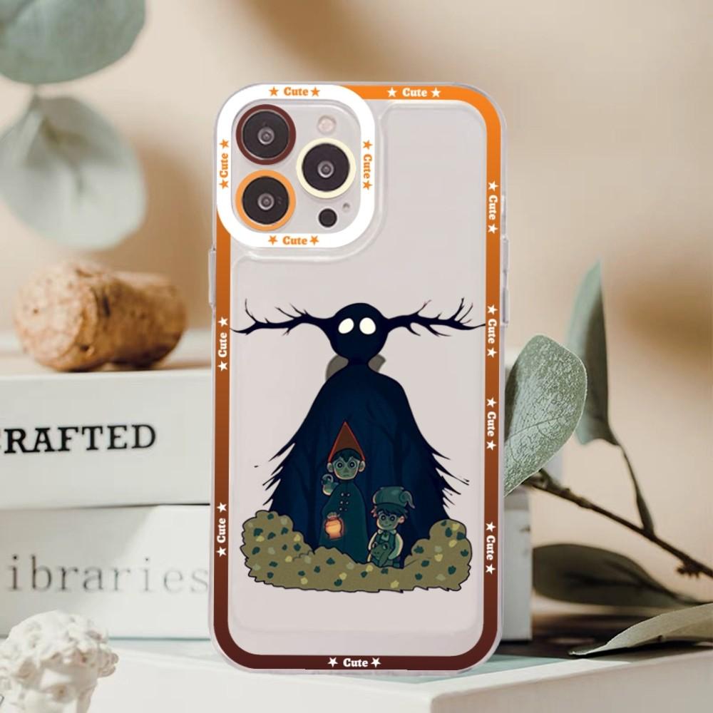 Чехол для телефона с рисунком O-Over the G-Garden W-Wall для iPhone 15 11 12 13 14 Mini Pro Max XR X XS, прозрачный чехол из ТПУ