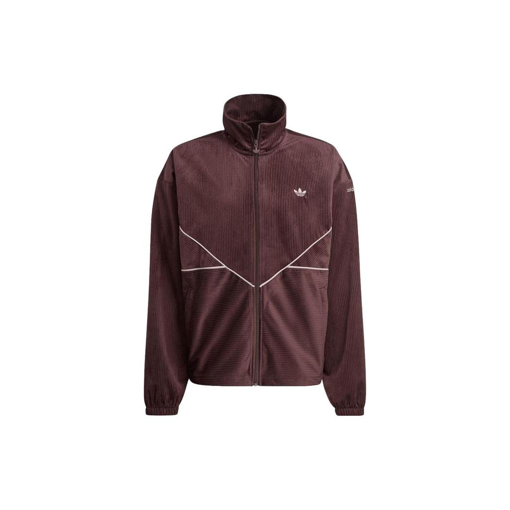 Adidas Originals Jackets Men's Brown Stand Collar Moderate Other II5787