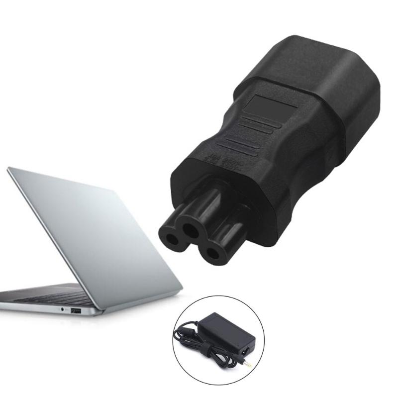 IEC320 C14 to C5 Power Conversion Plugs Adapter Blossom Shape C14 Male to C5 Female Power Expansion Adapter