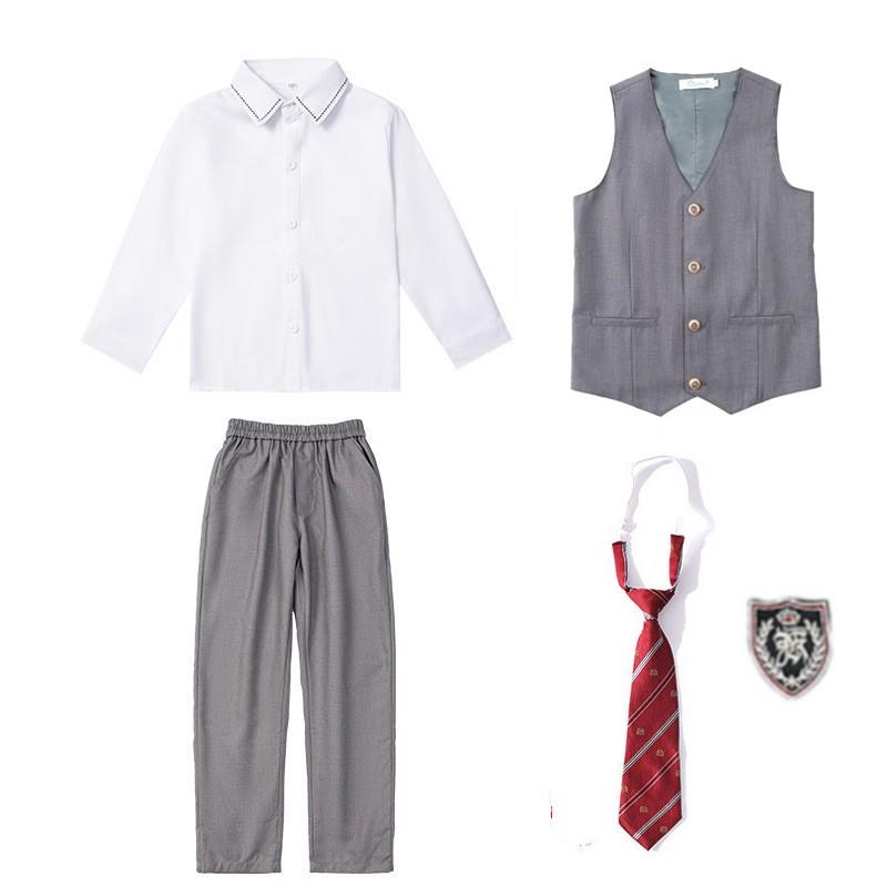 Детские костюмы для выпускного и хора: Комплекты жилетов для мальчиков и нарядные платья для девочек