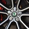 pcs 56mm Car wheel hub cover badge stickers For Skoda Octavia Fabia Kamiq Kapoq Kodiaq Rapid SCALA Superb VRS Car Accessories