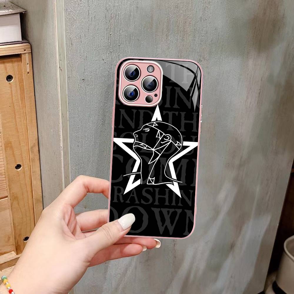 The Sisters Of Mercy Band Tempered Glass For Iphone 14 13 12 11 Pro Mini XS MAX 14Plus X XS XR Cover