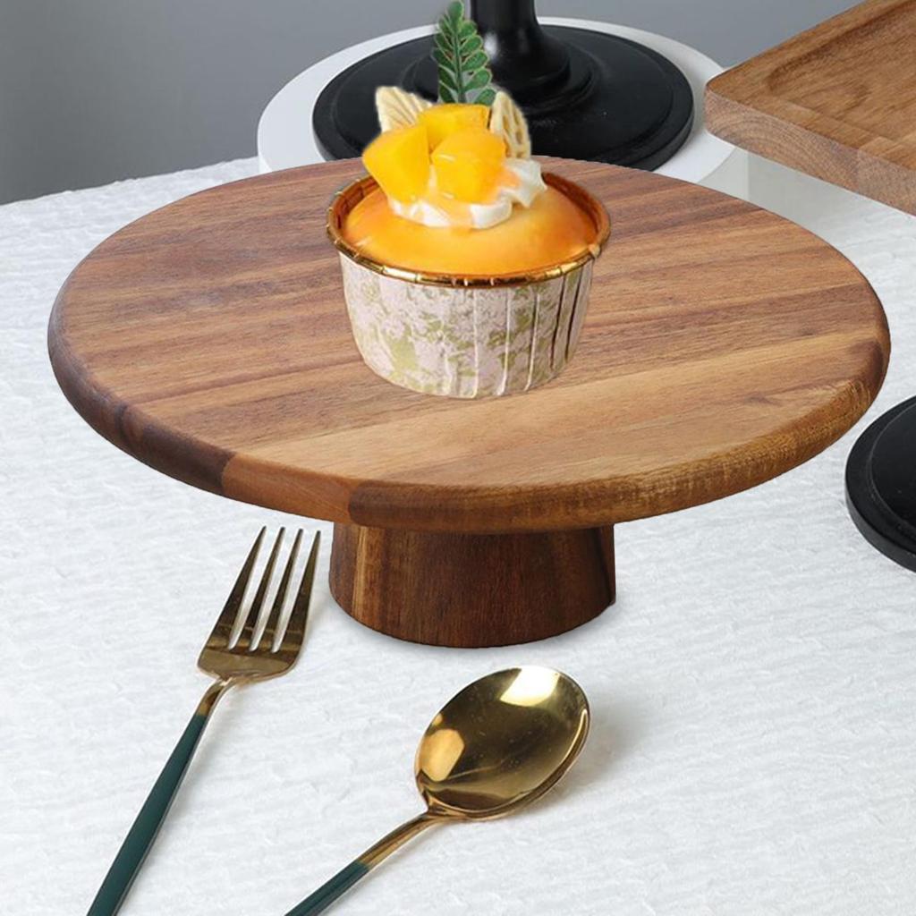 Подставка для торта из дерева, высокая тумба для тортов, пирогов, десертов, праздничного стола