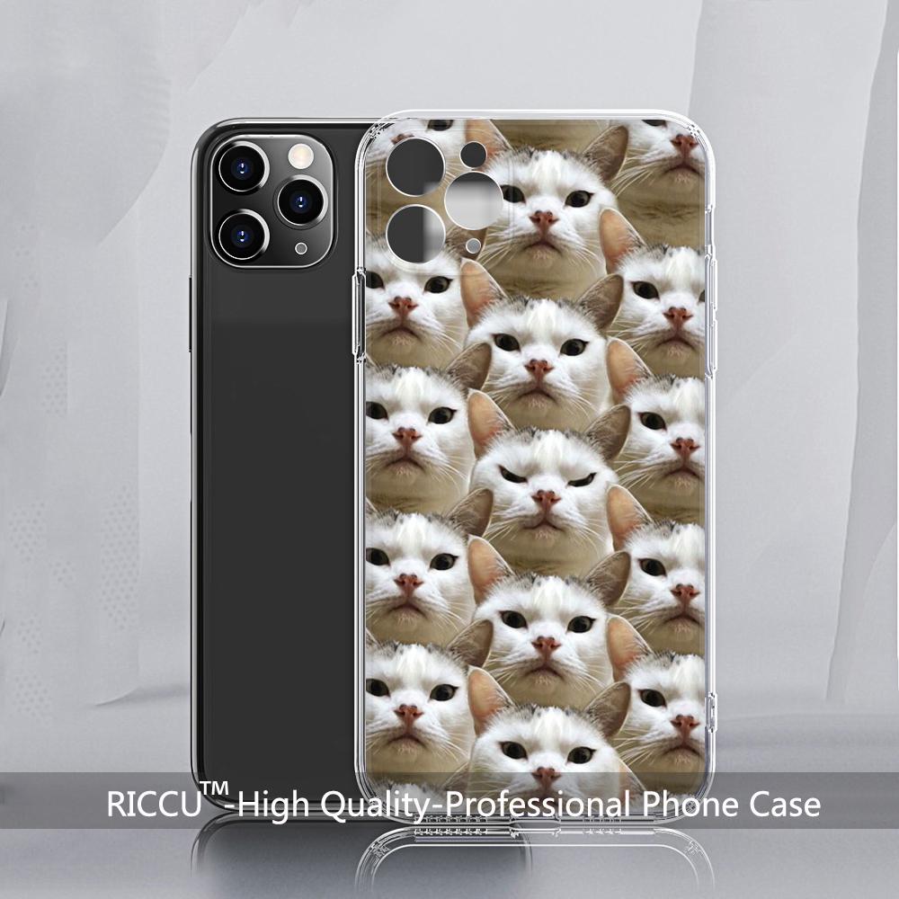 Чехол для телефона IPhone 14 Crying Cat Memes 14 11 12 Pro 8 7 14 Plus X Pro 14 MAX 13 MINI XR XS 14 13 pro SE2020, мягкие чехлы для телефонов