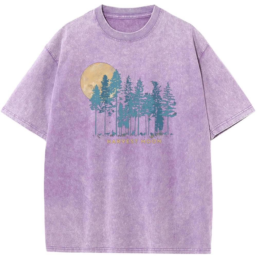 Футболка Outdoor Ranch Quotation для мужчин/женщин, стираная, 230 г, хлопок, забавная, отбеленная, ретро, хип-хоп, отбеленная футболка