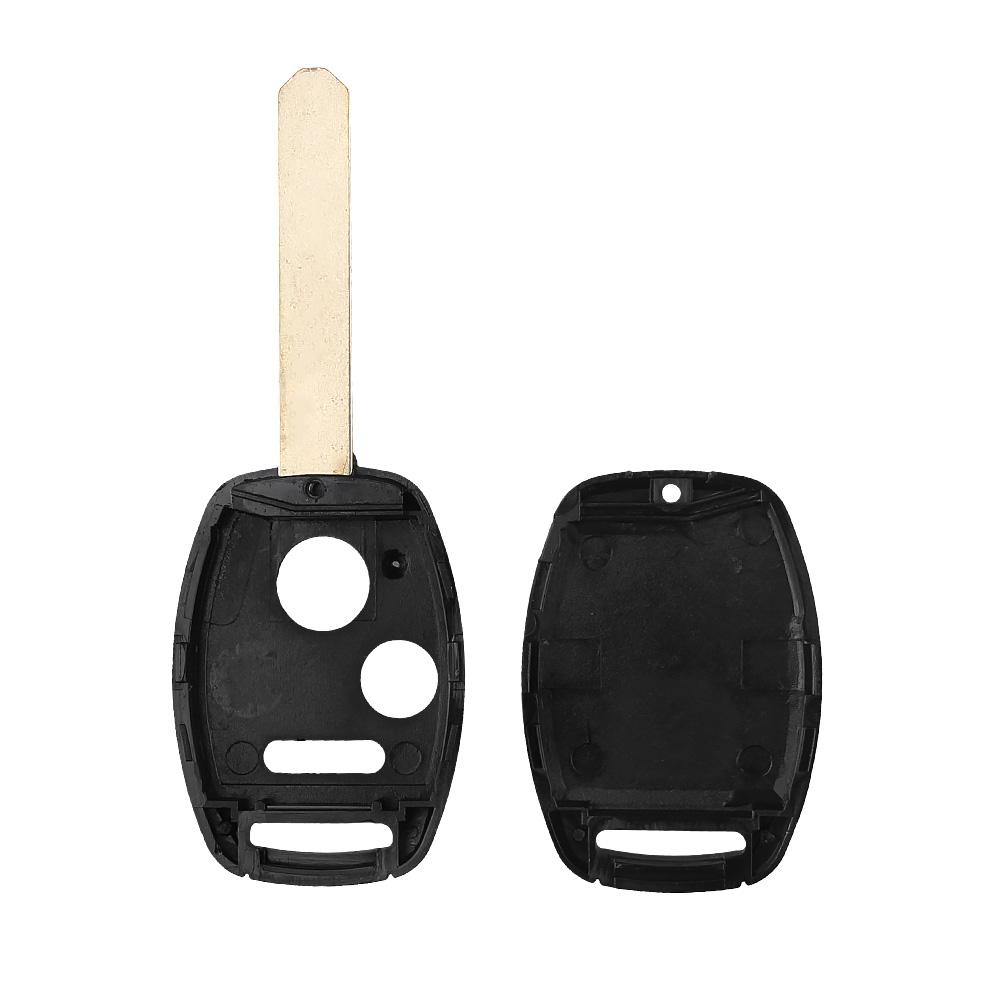 KEYYOU Replacement Remote Key Fob Case Shell 2+1 3 Buttons for Honda Accord Jazz FRV Black Free Shipping