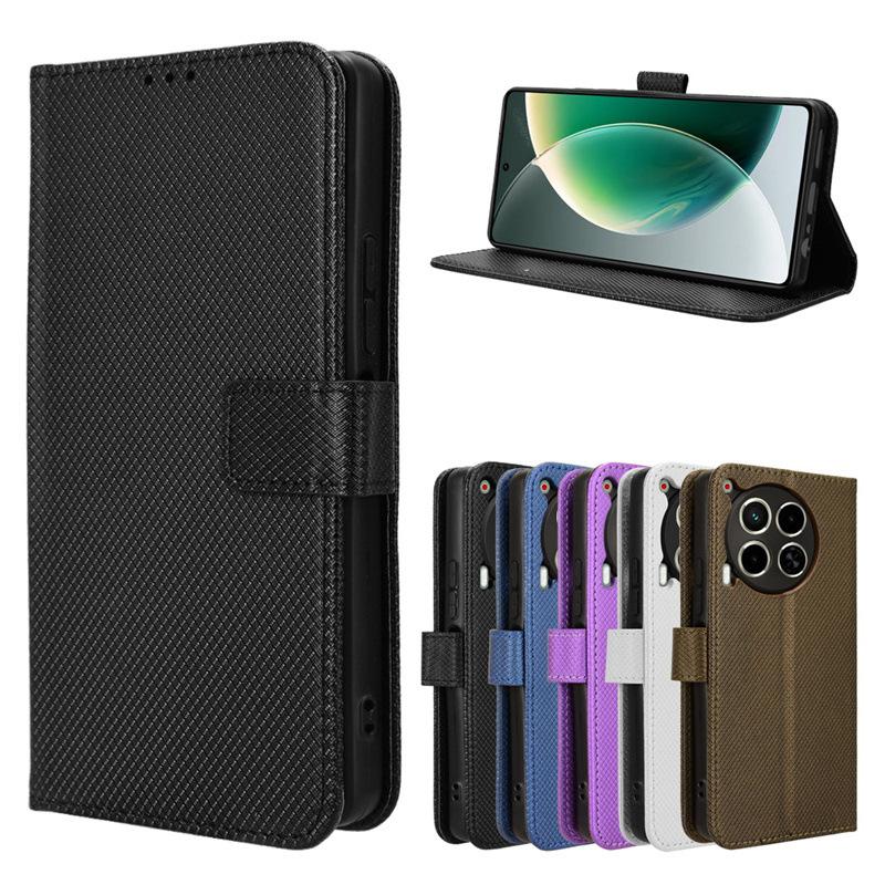 Флип-чехол для Tecno Camon 30 4G/Camon 30 5G кожаный чехол [Flip Vintage Leather] ударопрочный прочный ретро-чехол для телефона