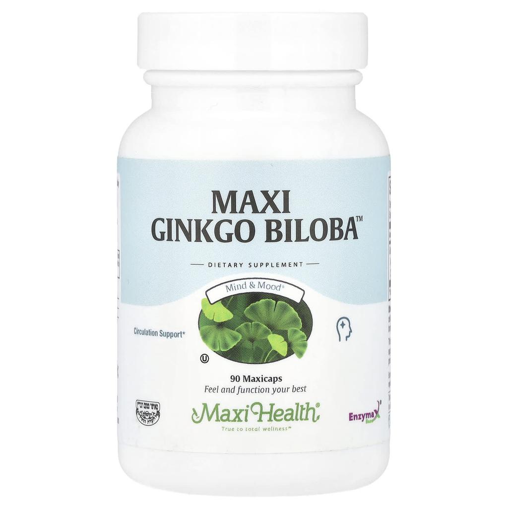 Maxi Health Maxi Ginkgo Biloba™, 90 Maxi Capsules
