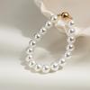 New High-Luster Magnetic Pearl Bracelet - Elegant, Simple & Versatile Fashion Jewelry 