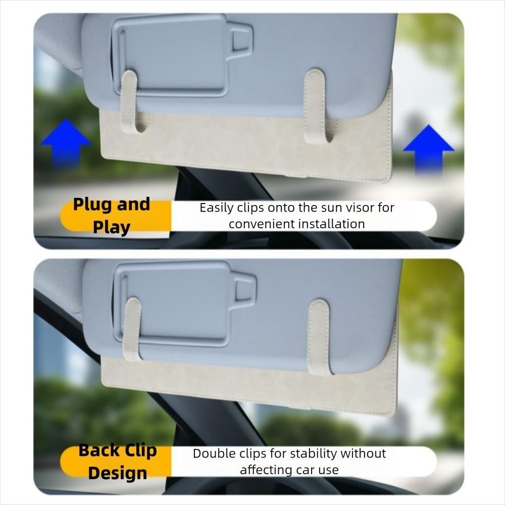 Universal Car Sun Visor Anti Glare Sun Visor Extender Windshield Sun Cover Car Interior Accessory